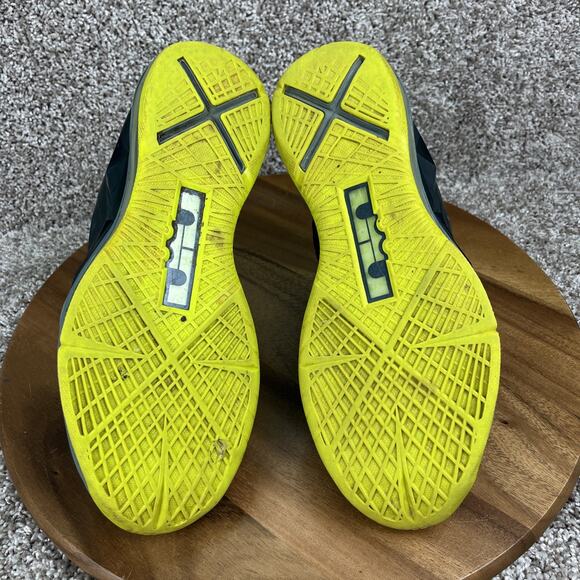 Nike LeBron X 10 Mens Size 10.5 Dunkman 2012 Seaweed Atomic Green nby 541100-300 - Picture 8 of 10